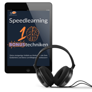 Zehn Bonustechniken Tablet Cover mit Kopfhörer